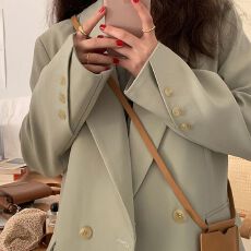 批发西装外套女高级感潮牌上衣2025年春秋韩版oversize小个子休闲西服