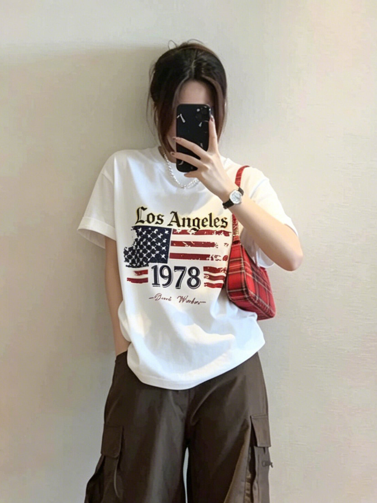 높은 품질 순면 200그램 빗질하다 닫기 면 생방송 같은 제품 이전 프린트 루즈핏 반팔 티셔츠