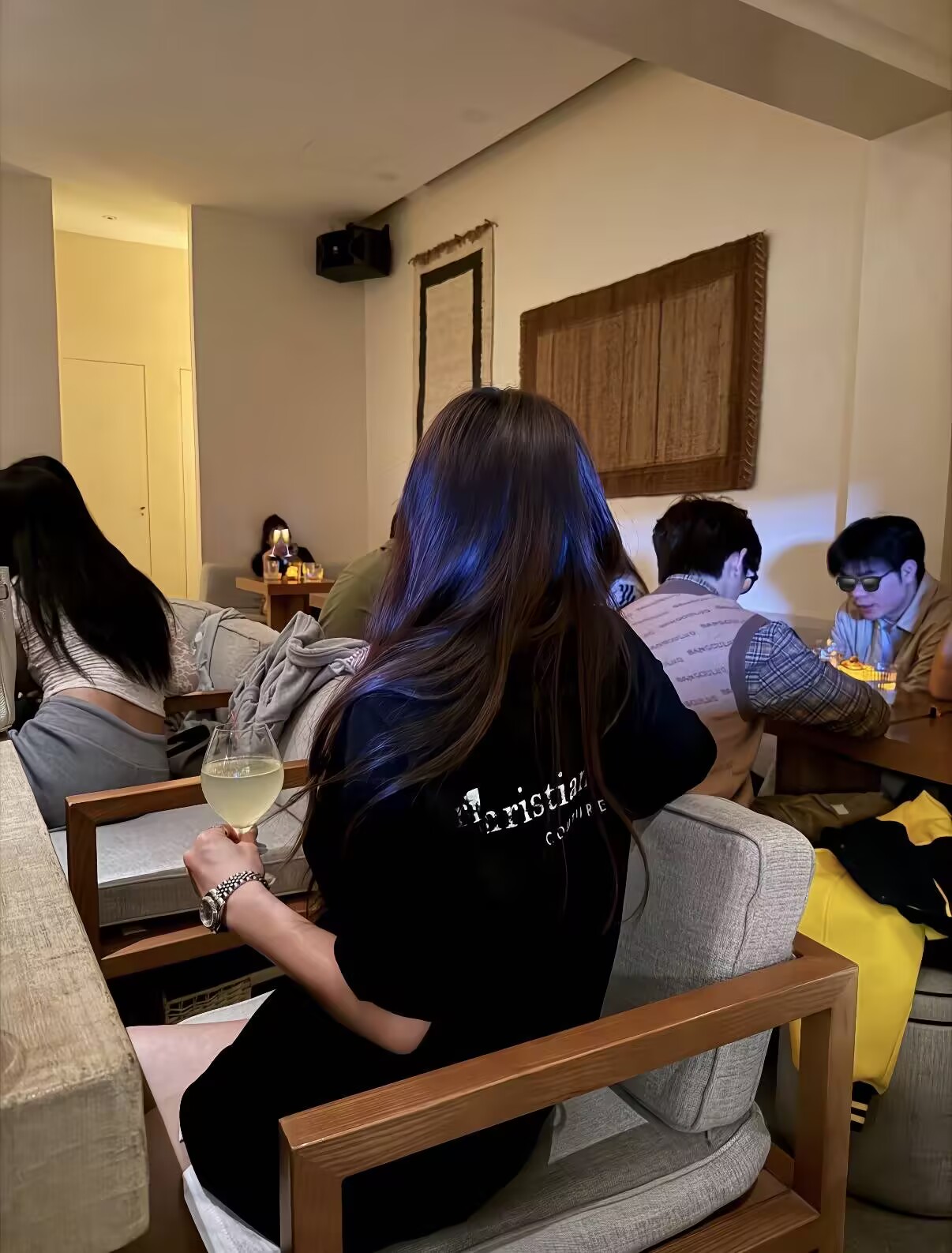 폭발 미니멀리즘 알파벳 캐주얼 질감 티셔츠