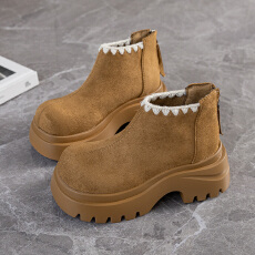 批发2025冬季新款马丁靴时尚厚底增高<b class='q'>英伦</b>风女靴货号