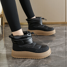 2025新款冬季加绒加厚雪地靴时尚高帮棉鞋货号