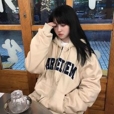 后包领 全消光仿棉华棉复合银狐绒400克加绒双头拉链卫衣