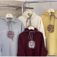 批发加绒加厚卫衣<b class='q'>外套</b>女装秋冬韩版连帽宽松印花长袖<b class='q'>上衣</b>潮