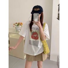 批发<b class='q'>韩国</b>短袖显瘦T恤女装夏季韩版潮学生百搭半袖上衣服