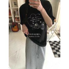 批发<b class='q'>韩国</b>短袖显瘦T恤女装夏季韩版潮学生百搭半袖上衣服