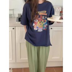 批发<b class='q'>韩国</b>短袖显瘦T恤女装夏季韩版潮学生百搭半袖上衣服