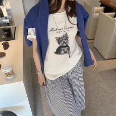 批发<b class='q'>韩国</b>短袖显瘦T恤女装夏季韩版潮学生百搭半袖上衣服