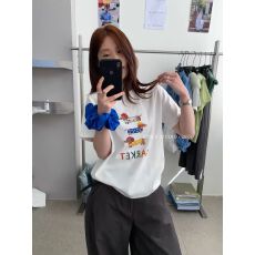 批发<b class='q'>韩国</b>短袖显瘦T恤女装夏季韩版潮学生百搭半袖上衣服