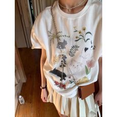 批发韩国<b class='q'>短袖</b>显瘦T恤女装夏季韩版潮学生百搭半袖上衣