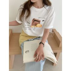 批发<b class='q'>韩国</b>短袖显瘦T恤女装夏季韩版潮学生百搭半袖上衣服
