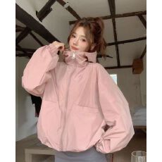 批发夏季轻薄防晒衣女短款休闲外套薄款冲锋衣<b class='q'>夹克</b>连帽防紫外线防晒服