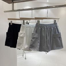 批发【官图】夏季新款宽松休闲显瘦A字百搭抽绳短裙工装裙<b class='q'>女</b>