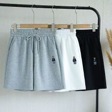 批发短裤女夏季薄款宽松显瘦阔腿裤子学生<b class='q'>休闲裤</b>抽绳ins