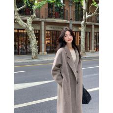 批发暮色巴黎2026秋冬高级感羊毛羊绒大衣女新款小个子毛呢<b class='q'>外套</b>毛呢