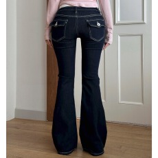 批发丰胯裤韩版优越裤型高弹显瘦牛仔小脚裤纯欲性感百搭牛仔裤