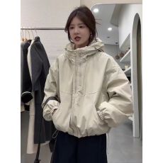 批发美式羽绒棉服女短款<b class='q'>外套</b>冬季2025新款韩版<b class='q'>百搭</b>小个子工装棉服上衣