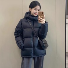 批发冬季小个子粉色<b class='q'>短</b>款羽绒棉衣棉服<b class='q'>外套女</b>款冬天加厚学生面包服棉袄