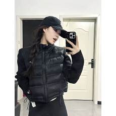 批发轻薄款夹棉棉服女<b class='q'>短款</b>2025秋冬新款立领小个子棉衣夹克棉袄外套潮