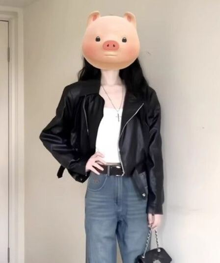 검정색 가죽 재킷 재킷 여성 짧은 작은 키 2026 가을 겨울철 레트로 오토바이 서비스 항구 바람 품격 pu 가죽 자켓
