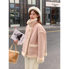 批发法式小香风外套女宽松高级感2024秋冬新款爆款<b class='q'>韩版</b>时尚小个子上衣