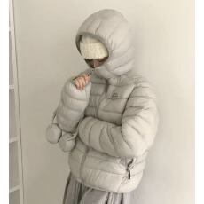 批发大码棉服女冬季新款轻薄连帽小棉袄<b class='q'>韩版</b>宽松时尚保暖棉衣外套