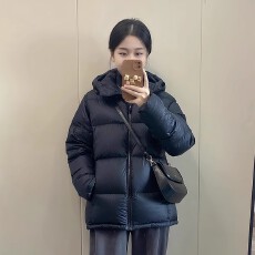 批发2025冬季小个子<b class='q'>短</b>款羽绒棉衣棉服<b class='q'>外套女</b>款冬天加厚学生面包服棉袄