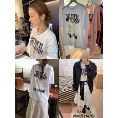 批发韩系纯棉2026夏季新款bm港味宽松百搭上衣chic卡通印花短袖T恤女