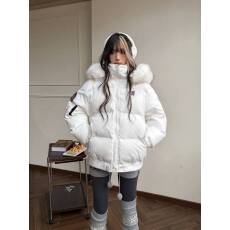 批发棉服女<b class='q'>羽绒服</b>2026冬季新款宽松派克服ins学院风短款保暖棉衣外套