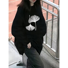 批发2026新款秋冬季oversize卫衣女ins<b class='q'>韩版</b>宽松BF小众休闲外套潮卫衣