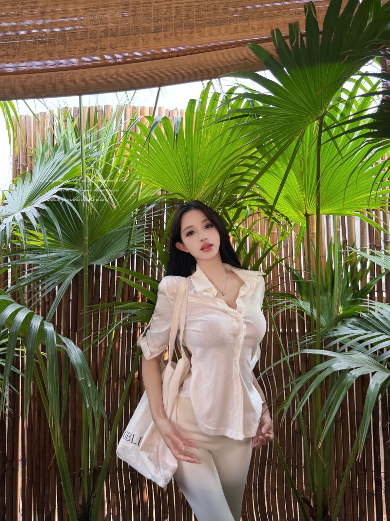 실사 정가 구슬 빛 마이크로 플래시 느긋한 느슨함 중간 소매 여성 셔츠 여름 반팔 셔츠