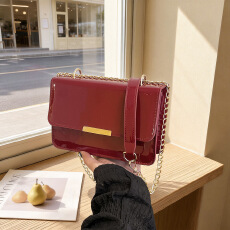 批发通勤单肩女包2026夏新款时尚纯色复古质感斜挎包韩版简约小方包包