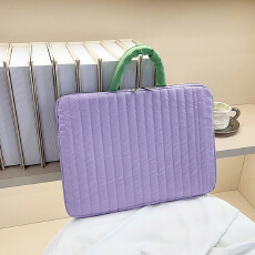 可爱手提寸平板内胆包笔记本电脑保护收纳包简约纯色手提小方包包