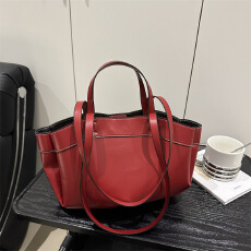 批发子母两件套<b class='q'>时尚</b>休闲大容量2025夏季新款韩版<b class='q'>潮流</b>单肩腋下托特包