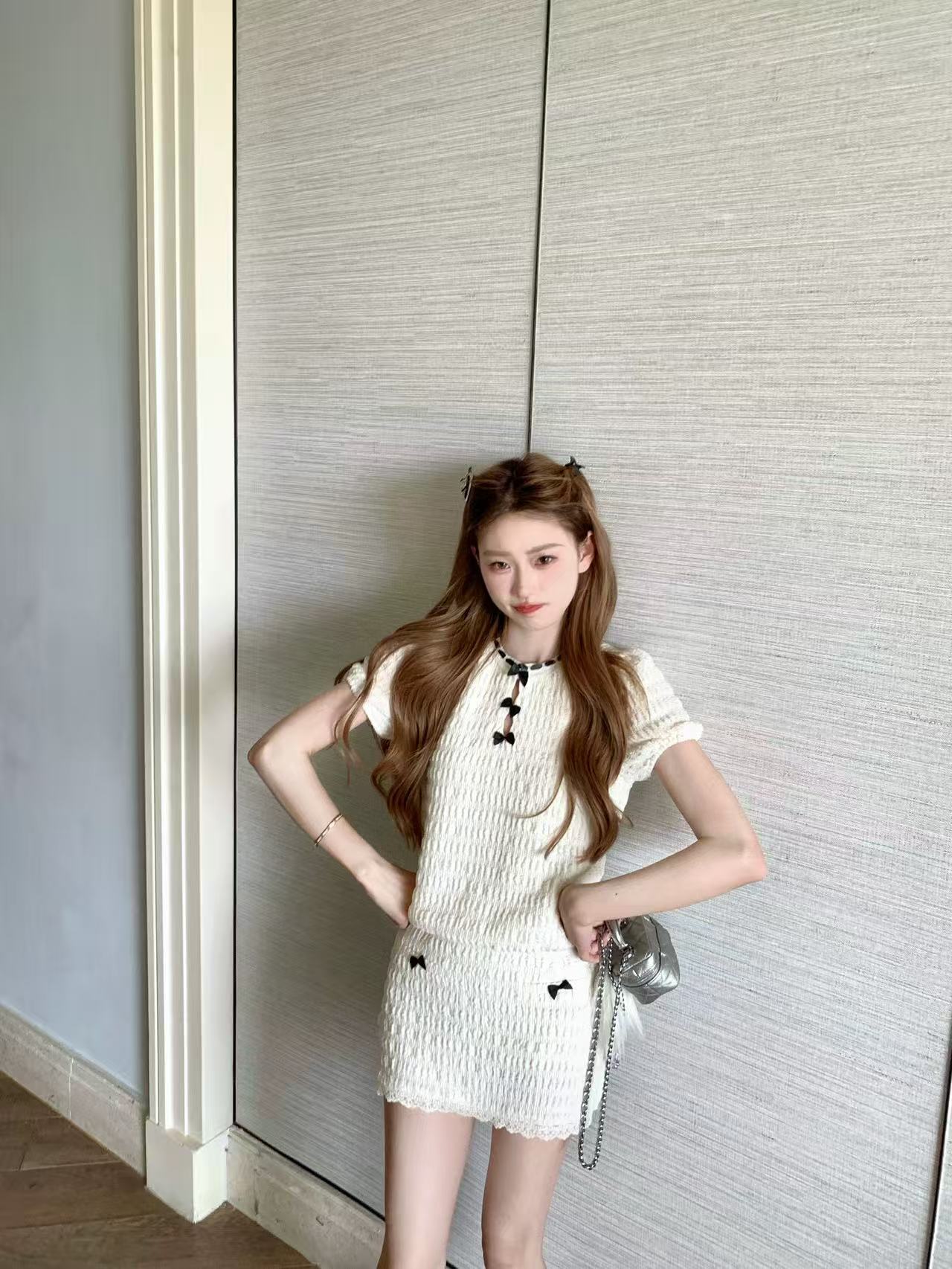 coolline 숲 희 연인 비비안 잘 행동 한 달콤함 맨위 미니 스커트 작은 세트 chao 편안한