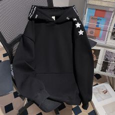 批发卫衣男女装加绒情侣<b class='q'>潮牌</b>设计感秋冬新款刺绣宽松保暖上衣