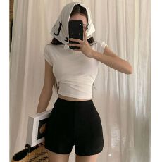 批发<b class='q'>灰色</b>运动休闲裤女夏2026新款百搭安全<b class='q'>打底裤</b>高腰热裤短裤子