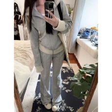 批发韩系春秋穿搭一整套高级感减龄<b class='q'>卫衣</b>阔腿裤运动<b class='q'>休闲</b>两件套