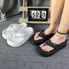 批发5夏季新款人字拖时尚沙滩拖鞋女<b class='q'>显瘦</b>卡通凉拖鞋货号