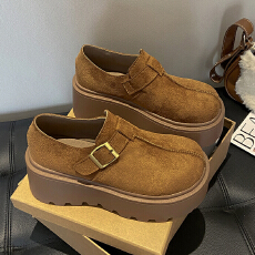 批发2026四季新款勃肯鞋复古厚底<b class='q'>休闲</b>百搭女鞋货号