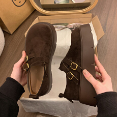 批发2026夏季新款勃肯鞋复古厚底百搭<b class='q'>休闲</b>女鞋货号