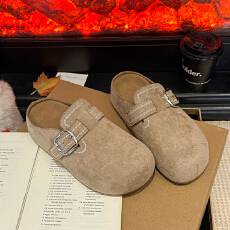 批发2026夏季新款勃肯半托<b class='q'>休闲</b>百搭女鞋货号