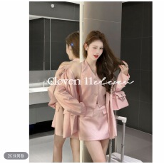 批发【Wu11 Cleven】原创早春高级感气质西装<b class='q'>外套</b><b class='q'>马甲</b>三件套