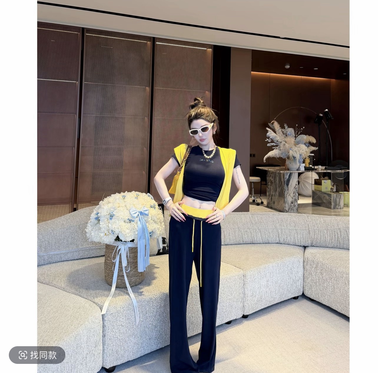 원 유안 찹쌀 코튼 신축성 새로운 패션 다용도 패션 세트 tz0943