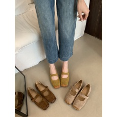 批发法式方头内增高<b class='q'>芭蕾舞</b>浅口单鞋女2025新款夏秋配<b class='q'>裙</b>子玛丽珍