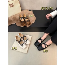 批发方头蝴蝶结玛丽珍单鞋女2025新款芭蕾鞋平底鞋一字带方头