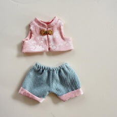 批发拉噗噗17cm娃衣 国风可爱替换衣服