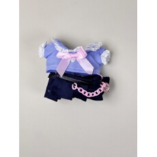 批发拉噗噗17cm娃衣 学院风可爱替换衣服