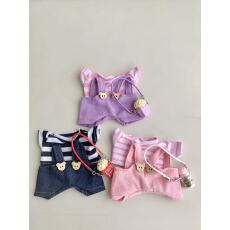 批发拉噗噗17cm娃衣 阳光青春学院风娃衣套装可爱