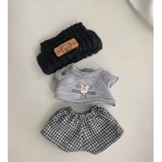 批发拉噗噗17cm娃衣 实拍高级感运动可爱风小仙女夏日淑女套装