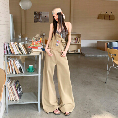 批发｜ 2026年春季NEW美式复古松弛慵懒感宽松背带<b class='q'>牛仔</b>裤